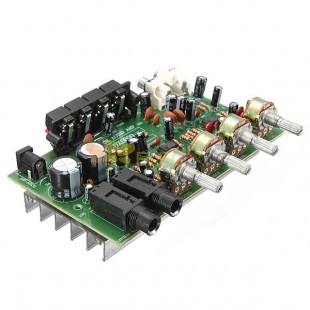 60W 12 V Hi-Fi Digital Stereo Audio Audio Amplifier لوحة التحكم في مستوى الصوت