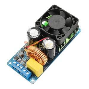 IRS2092S 500 واط مضخم رقمي أحادي القناة فئة D HIFI Power Amp Board مع مروحة