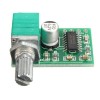 PAM8403 2 채널 USB 전원 오디오 증폭기 모듈 보드 3Wx2 볼륨 제어