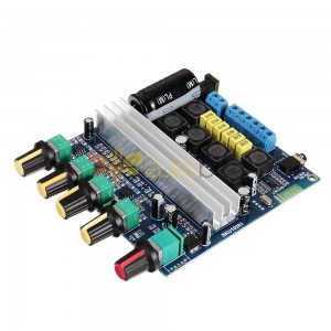 TPA3116 Subwoofer Amplifier Board 2.1 Channel High Power Bluetooth 4.2 Audio Amplifiers DC12V-24V 2*50W+100W Amplificador