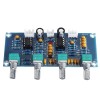 XH-A901 NE5532 Pré-amplificador de placa de tom Pré-amplificador com ajuste de volume de graves agudos Pré-amplificador Controlador de tom para placa de amplificador