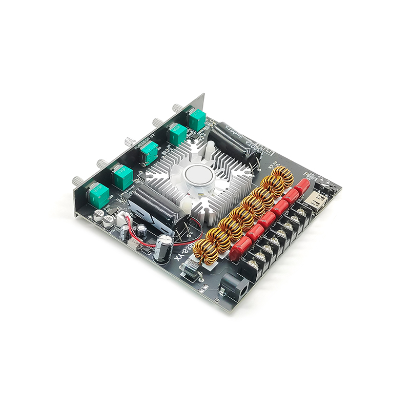 TPA3251D2 2.1CH 220Wx2 + 350W DC12-38V Bluetooth 5.1 Power Supply Audio Amplifier Board Module