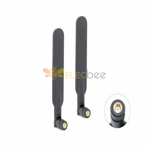 3dBi Dual Band WiFi RP-SMA Antenna 2.4GHz 5.8GHz WiFi Wireless Router