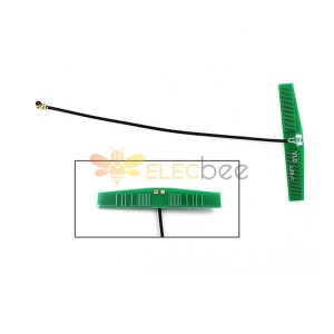 3pcs placa de circuito antena interna con cable Ipex para inalámbrico