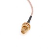 Dual Band 5dBi Antenna RP-SMA Male Connector with IPX/U.fl Cable