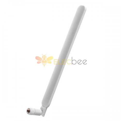 20 adet Omni Beyaz Anten Uzun Menzilli Kablosuz Wifi Yönlendirici WLAN Sinyal Güçlendirici Anten