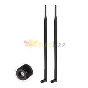 WiFi 2.4GHz 9dBi RP-SMA Omni Antenna per WiFi Router Booster