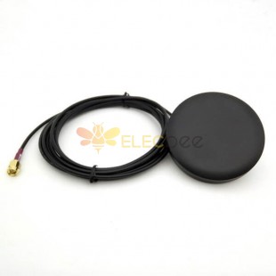 20pcs High Gain Round GSM Antenna 2dBi with 3m Cable SMA Male