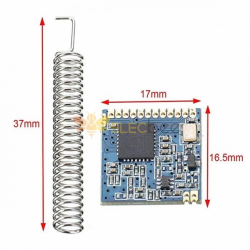 Mhz Spring Antenna Long Range Rf Wireless Transceiver Pcs