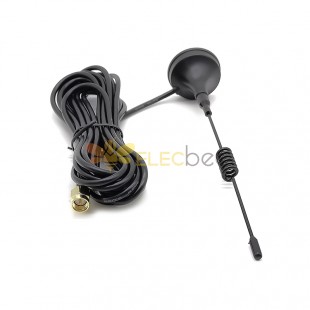 433MHz Module Antenna 5dBi High Gain Wireless Sucker Antenna 3M Cable with SMA Male