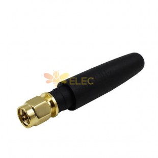 Rubber 433MHz Antenna Straight SMA Plug Antennas