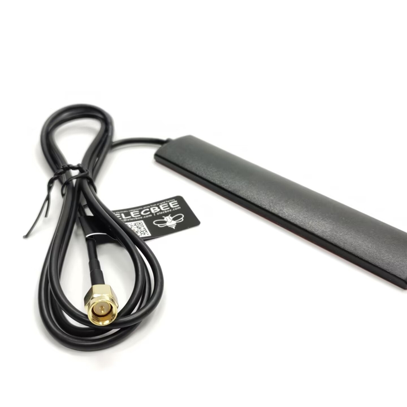 Patch Antenna High Gain 4G Black Antenna with SMA Coaxial Cable RG174