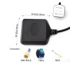 GPS Active Antenna Passive GPS GSM Antenna Fakra SMA MCX with RG174 Cable 1M MCX