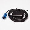 Kablo RG174 ile Mavi FAKRA Için En İyi Araba GPS AntenSiyah WIFI Anten Bileşeni