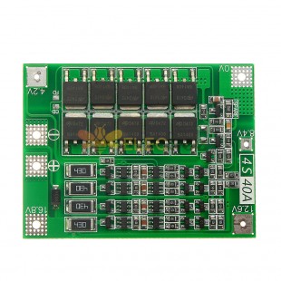 4S40Aリチウムイオンリチウム電池18650充電器PCBBMS保護ボード、ドリルモーター用天びん付き14.8V16.8Vリポセルモジュール