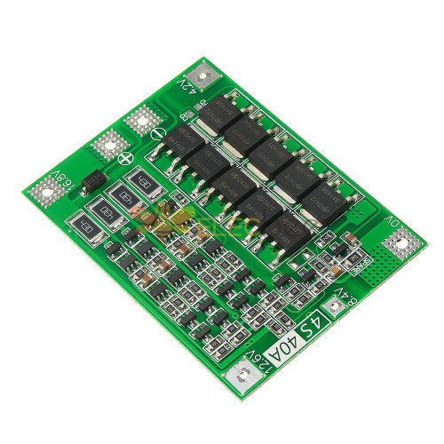 4S 40A Li-ion Lithium Battery 18650 Charger PCB BMS Protection Board ...