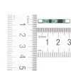 5pcs 1S 3.7V 2A 리튬 이온 BMS PCM 18650 배터리 보호 보드 PCB 18650 리튬 이온 리튬 배터리