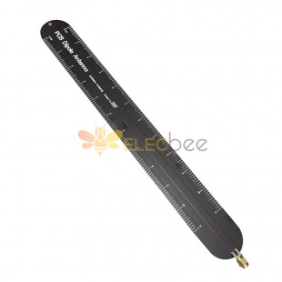 PDA435 PCB Dipole Antenna Ruler Antenna Walkie-talkie Amateur Band Antenna SMA 430-440MHz for SDR EMC Test - SMA Male