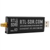 RTL-SDR-Blog RTL SDR V3 R820T2 RTL2832U 1PPM TCXO SMA RTLSDR Software Defined Radio mit Mehrzweck-Dipolantenne – nur Host