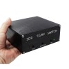 SDR-Transceiver-Schalter, Antennen-Sharer, TR-Schalterbox, 100 W, DC, 160 MHz, Aluminiumlegierungsbox – EU-Stecker