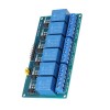 1/2/4/6/8/16 Relay Module 8 Channel with Optocoupler Relay Output 1 2 4 6 Relay Module 8 Channels Low Level Trigger 5/12/24V - DC 5V 2CH