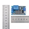 12 V DC Infrarot-Fernbedienung, voll funktionsfähiges Präzisions-Verzögerungszyklus-Timing-Relaismodul mit LED-Digitalanzeige mit Fernbedienung