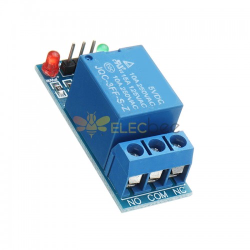 20 Stück 5V Low Level Trigger Ein 1-Kanal-Relaismodul Schnittstellenplatine Schild DC AC 220V