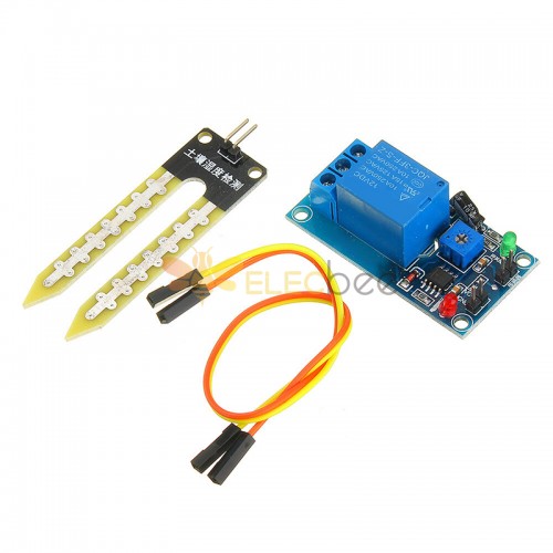 DC 12V Relay Controller Soil Moisture Humidity Sensor Module Automatically Watering