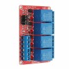 DC12V 4 Channel Level Trigger Optocoupler Relay Module Power Supply Module