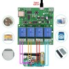 EACHEN ST-DC4 WiFi 4-way Relay Module Inching Momentary/Self-Locking/Interlock Switch Module Works with Amazon Alexa - Wifi