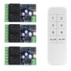 EWelink Smart WiFi 2CH Relay Smart Switch DC 5V 7V 12V 24V 48V Wireless Remote Control 2 Way Relay Work with Alexa Googole Home Voice Control - Exclusive 8-Button Remote