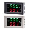 T2401-O T2401-N DC 12 V Dual-LED-Anzeige Zeitrelaismodul Digitales Zeitverzögerungsrelais Zyklus-Timer-Schalter Steuermodul Aktiv/Passiv-Ausgang – Schwarz #1