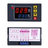 T3231 110V-220V 12V/24V Digital Time Delay Relay LED Cycle Timer Control Switch Adjustable Timing Relay Time Delay Switch - DC12V