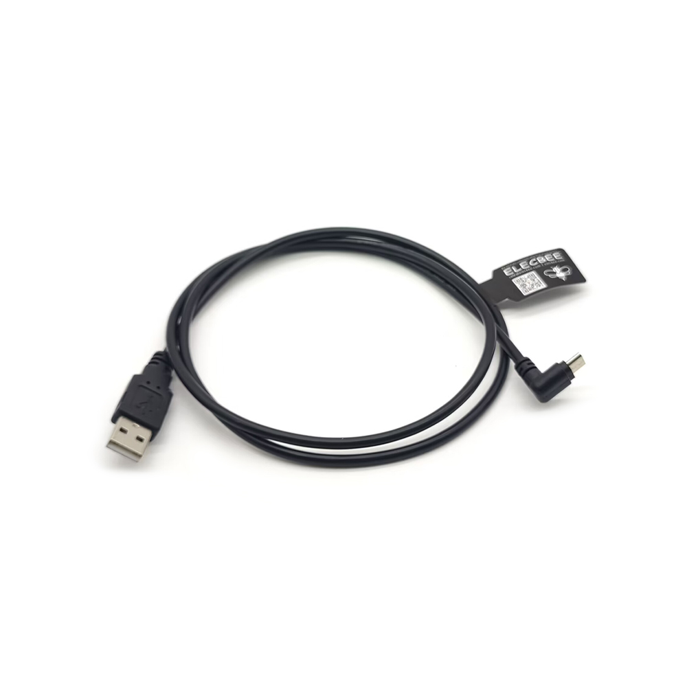 Правый угол Micro USB Подключите вниз Угол к USB 2.0 Мужской 1M Кабель