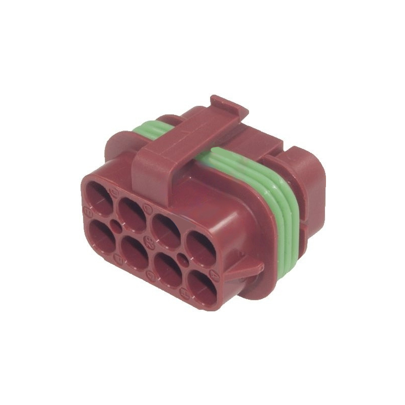 1518206 Brown-red (8P-2.8-21 Terminal protective shell for automotive applications 1PCS