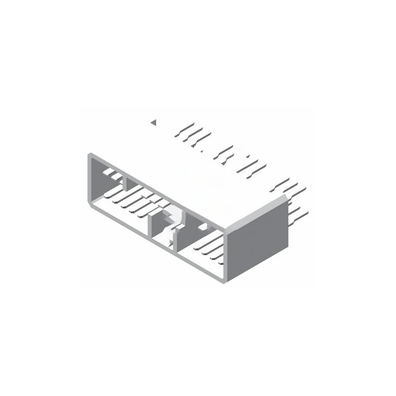 HLY7202-1.8-10AW直針 汽車連接器針座接插件 1件