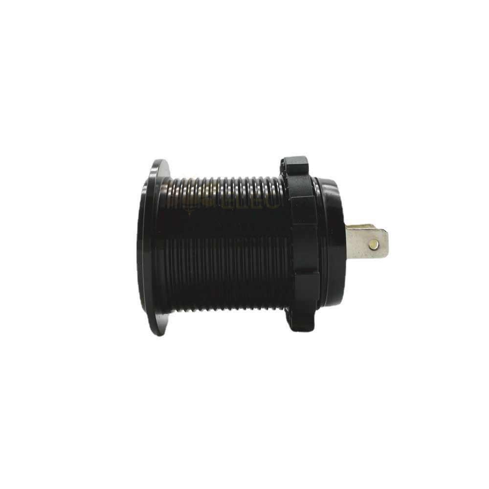 Cargador rápido modificado para automóvil QC3.0 para motocicleta Cargador dual QC3.0 con carga rápida para vehículo e interruptor