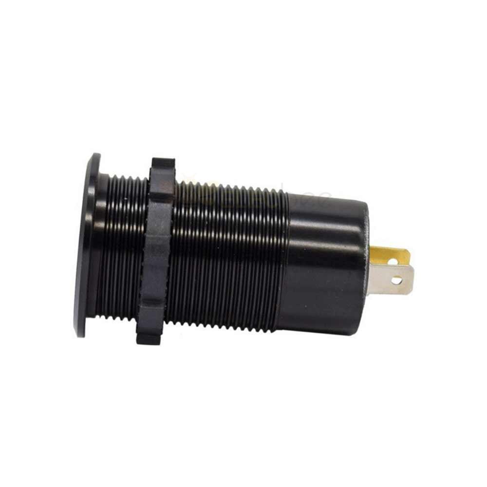 Conector de carga de flash QC3.0+PD de puerto triple de 24 V Toma de carga rápida modificada automotriz y marina