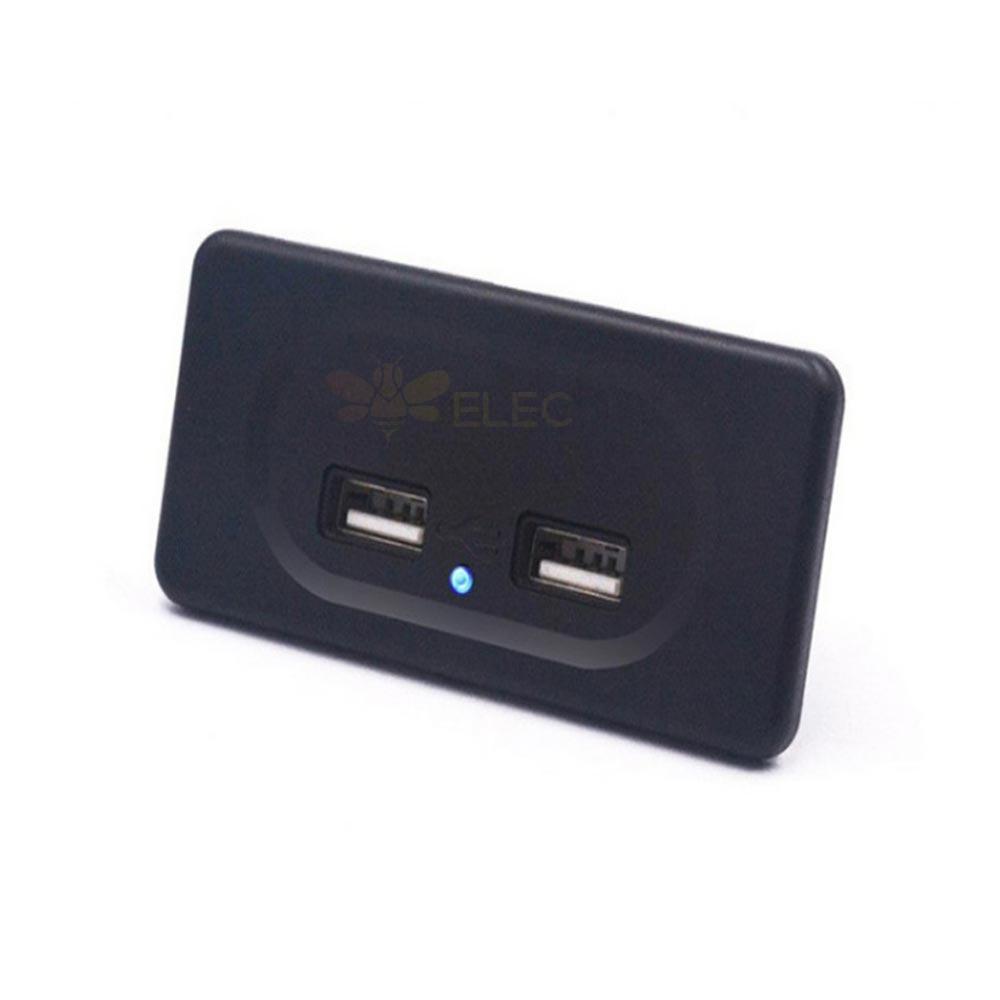 Presa per caricabatterie doppia USB modificata DC12-24 4.8A / PD QC3.0 Scheda a doppia porta per ricarica rapida