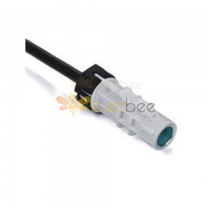 HSD Cable 4Pin B Code أنثى مستقيمة مقاومة للماء على التوالي إشارة راديو السيارة توريد نهاية واحدة تمديد السيارة 0.5m