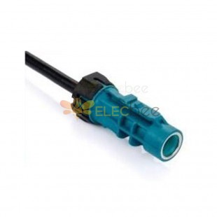 HSD Cable 4Pin Z Code Straight Female Waterproof Functional Vehicle Signal Single End Extension 0.5m