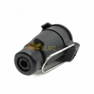 7 a 13 pinos 12V cabo linha plug caminhão conector estilo europeu trailer luz de sinalização