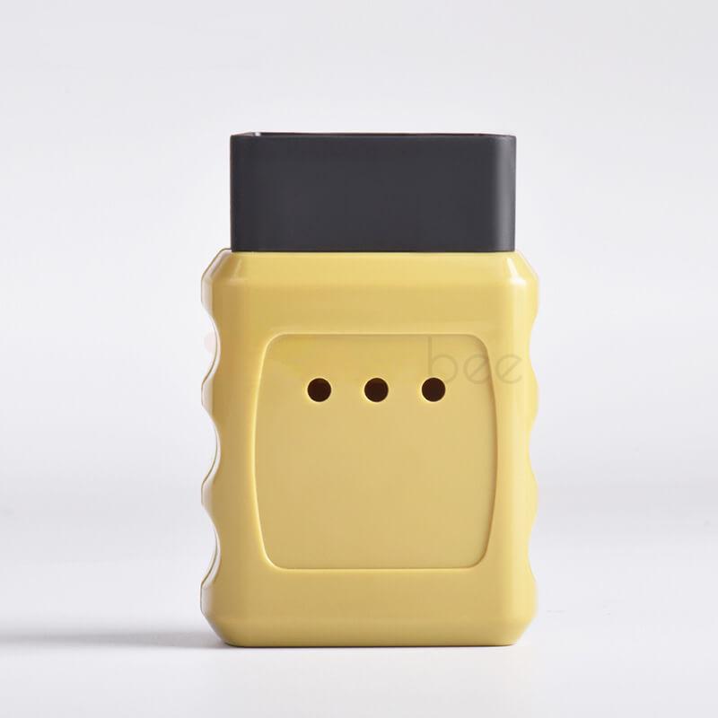 Automobile OBD Plug 16 Pin Connector Male J1962M OBDii Bluetooth 327 Yellow Shell