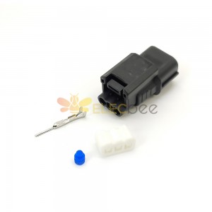 3 Pins Male Female Waterproof Plug Connector 6188-4775 6189-7037 For Honda Ignition Coil Small Lamp Plug