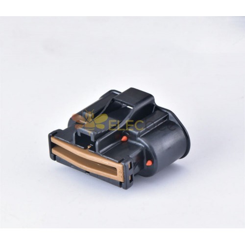 Conector de cable automotriz impermeable Ket hembra de 6 pines