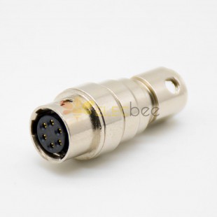 6Pin Aviation Circular Connector HR10A-7J 7mm Matal Shell Female Push-Pull Connector