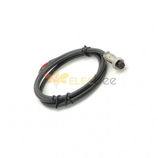 GX12 Aviation Connector Butt-Joint Type 7pin  straight   Female with  1M Cable