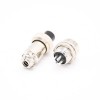 GX12 Aviation  connector  female 4pin Straightcable line Solder Type IP65 whaterproof connector