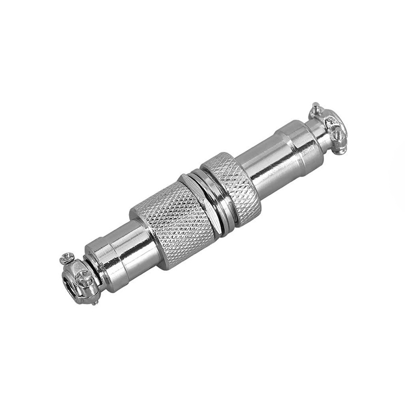 GX12 Aviation  connector  Male and Female (one Pair) 2pin StraightButt-Joint Type Solder Type IP65 whaterproof connector