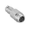 GX12 Aviation  connector  Male and Female (one Pair) 4pin StraightButt-Joint Type Solder Type IP65 whaterproof connector